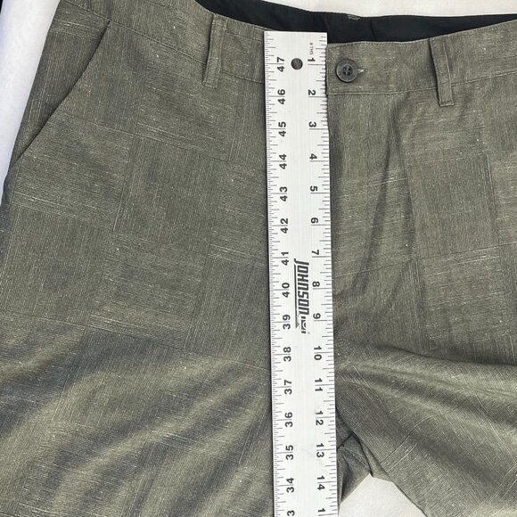 Molokai Surf Co Mens Size 32 Platinum Stretch Swim Boardshorts Gray Pockets New - Picture 7 of 7